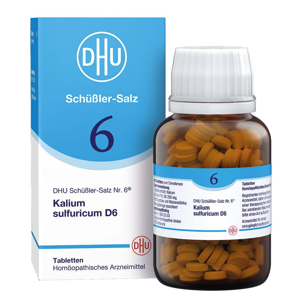 DHU Schüßler-Salz Nr. 6 Kalium sulfuricum D6 420 St Tabletten