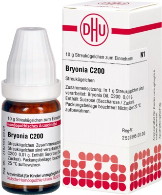 BRYONIA C 200 Globuli 10 g Globuli