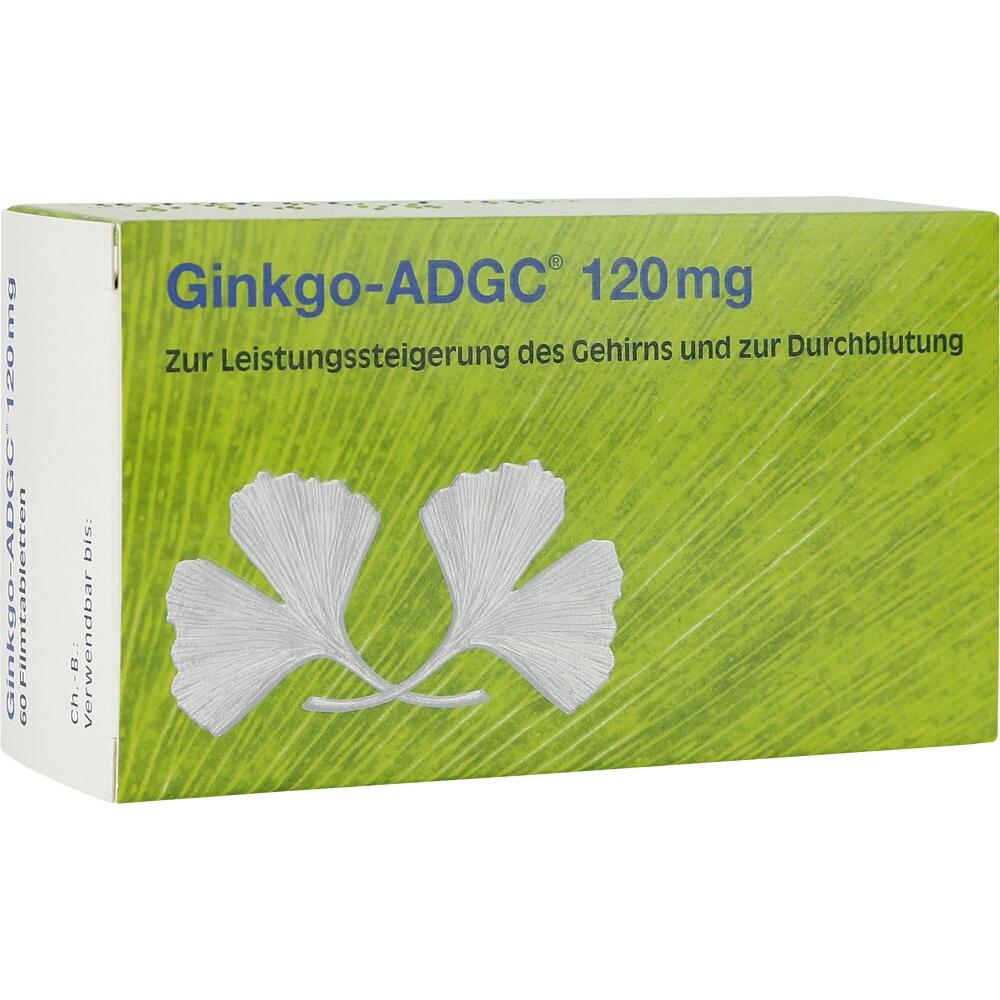 Ginkgo-ADGC 120 mg 60 St Filmtabletten