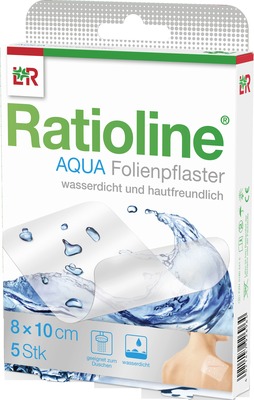 RATIOLINE aqua Duschpflaster 8x10 cm 5 St Pflaster