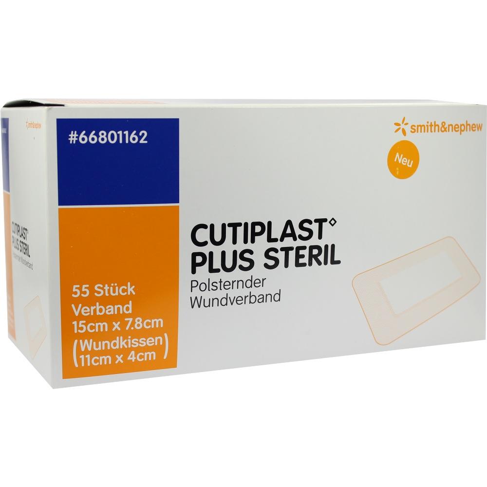 CUTIPLAST Plus steril 7,8x15 cm Verband 55 St Verband 55 St