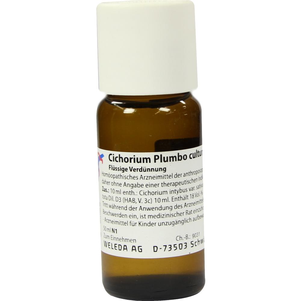 WELEDA CICHORIUM PLUMBO cultum D 3 Dilution 50 ml Dilution