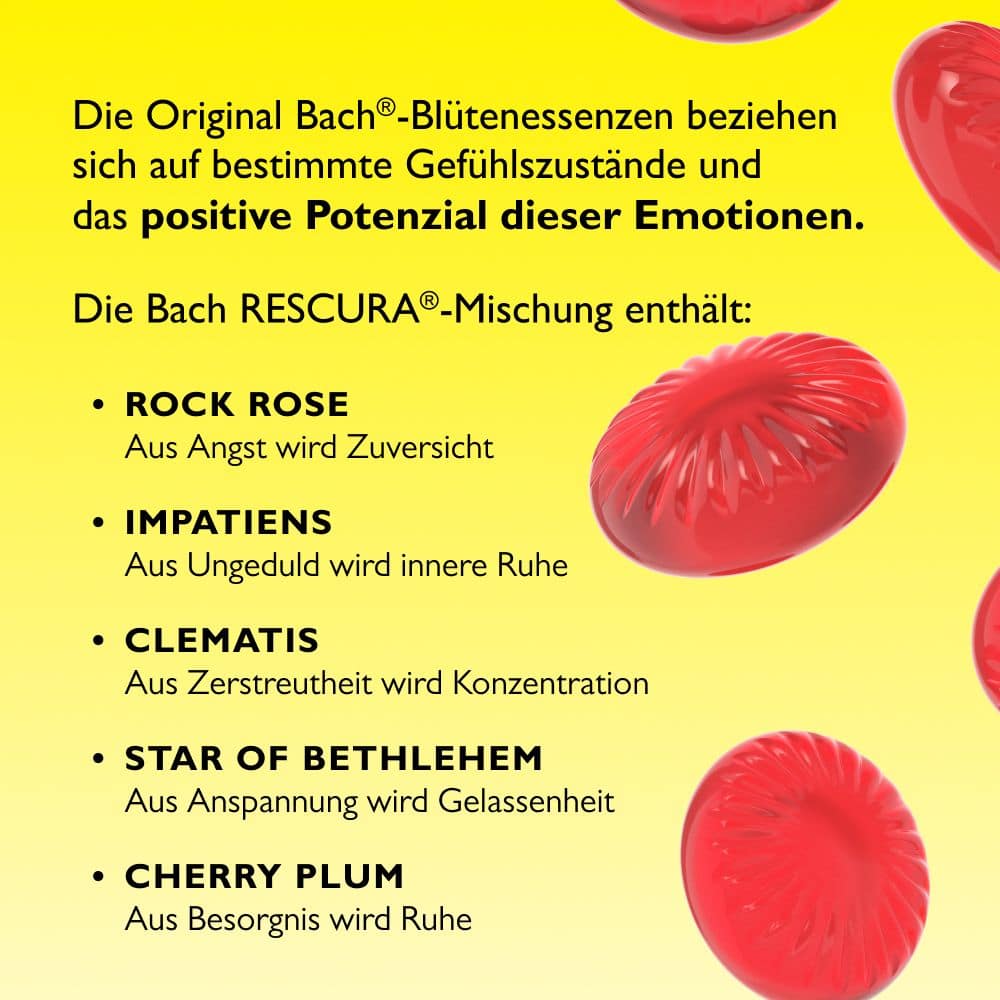 Bach RESCURA PASTILLEN Wassermelone 50 g Pastillen