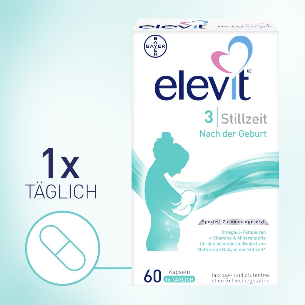 elevit 3 Stillzeit 60 St Weichkapseln