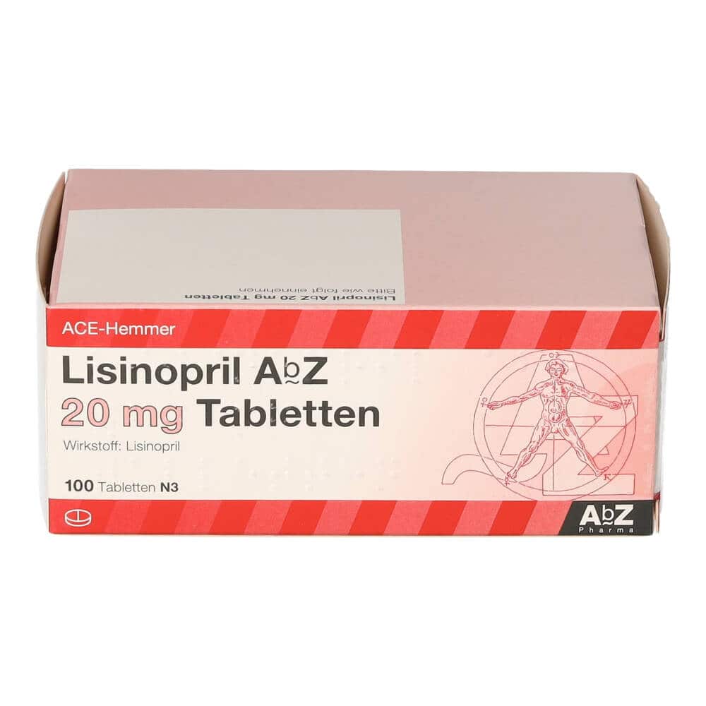 Lisinopril AbZ 20mg 100 St Tabletten