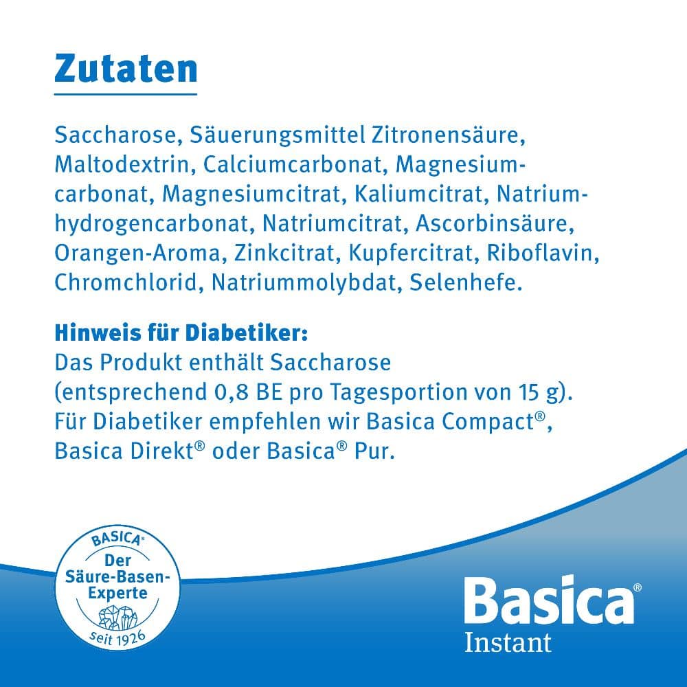 Basica Instant Trinkpulver 300 g Pulver