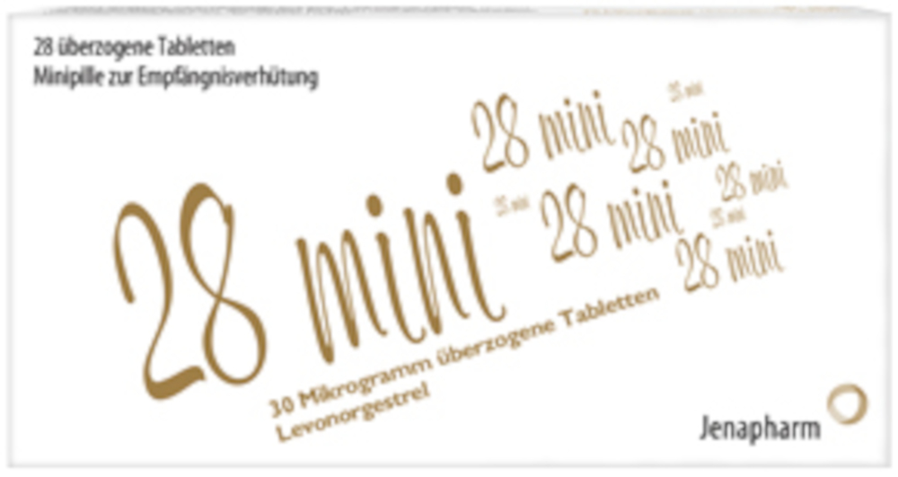 28 MINI 0,030 mg überzogene Tabletten 3X28 St Überzogene Tabletten