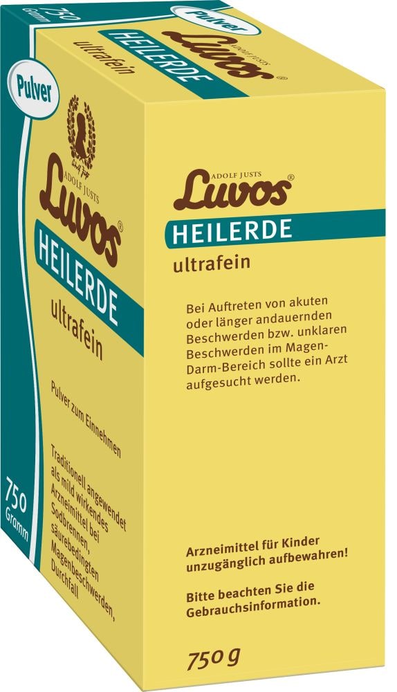 Luvos HEILERDE ultrafein 750 g Pulver