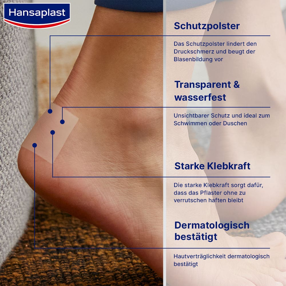 Hansaplast footexpert Druckstopp 2 St