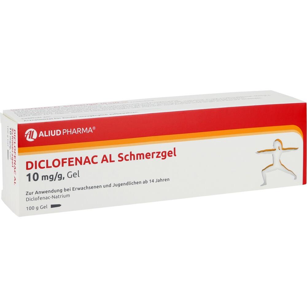 Diclofenac AL Schmerzgel 10 mg / g für akute Muskelschmerzen bei Erwachsenen