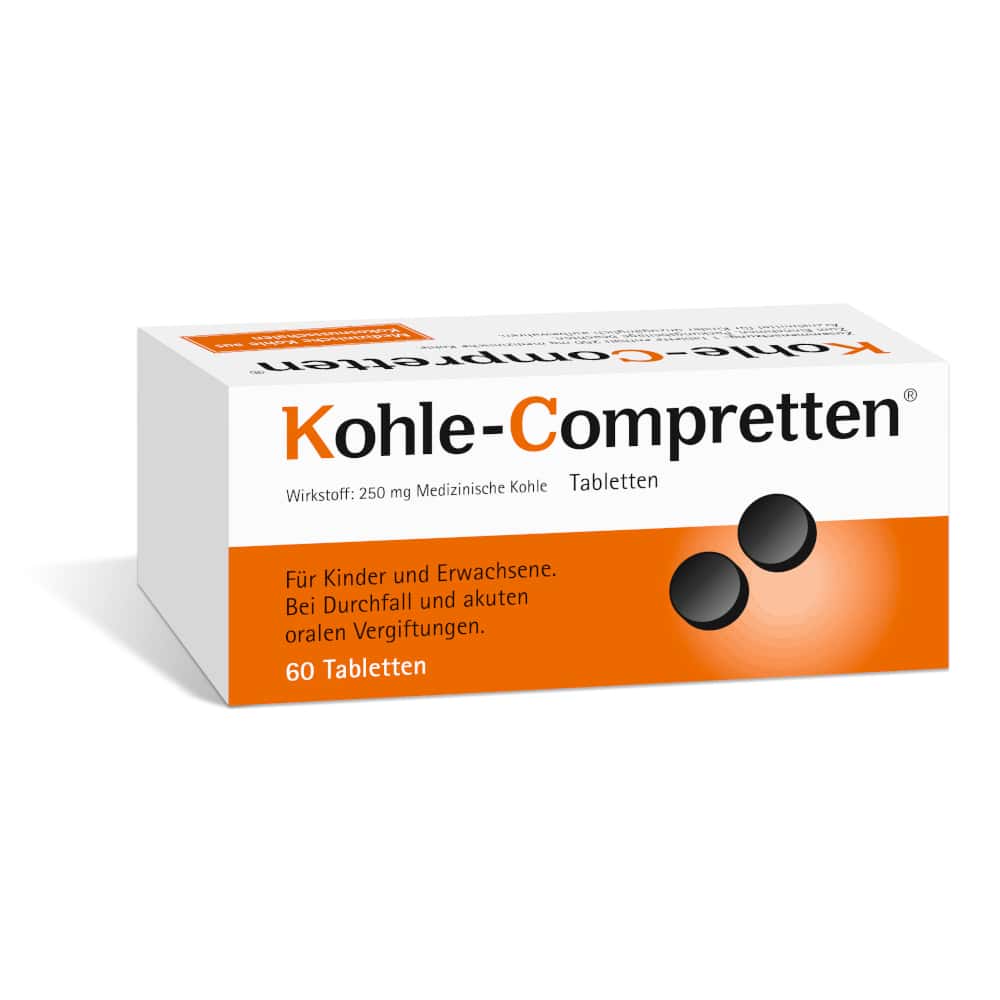 Kohle-Compretten 60 St Tabletten