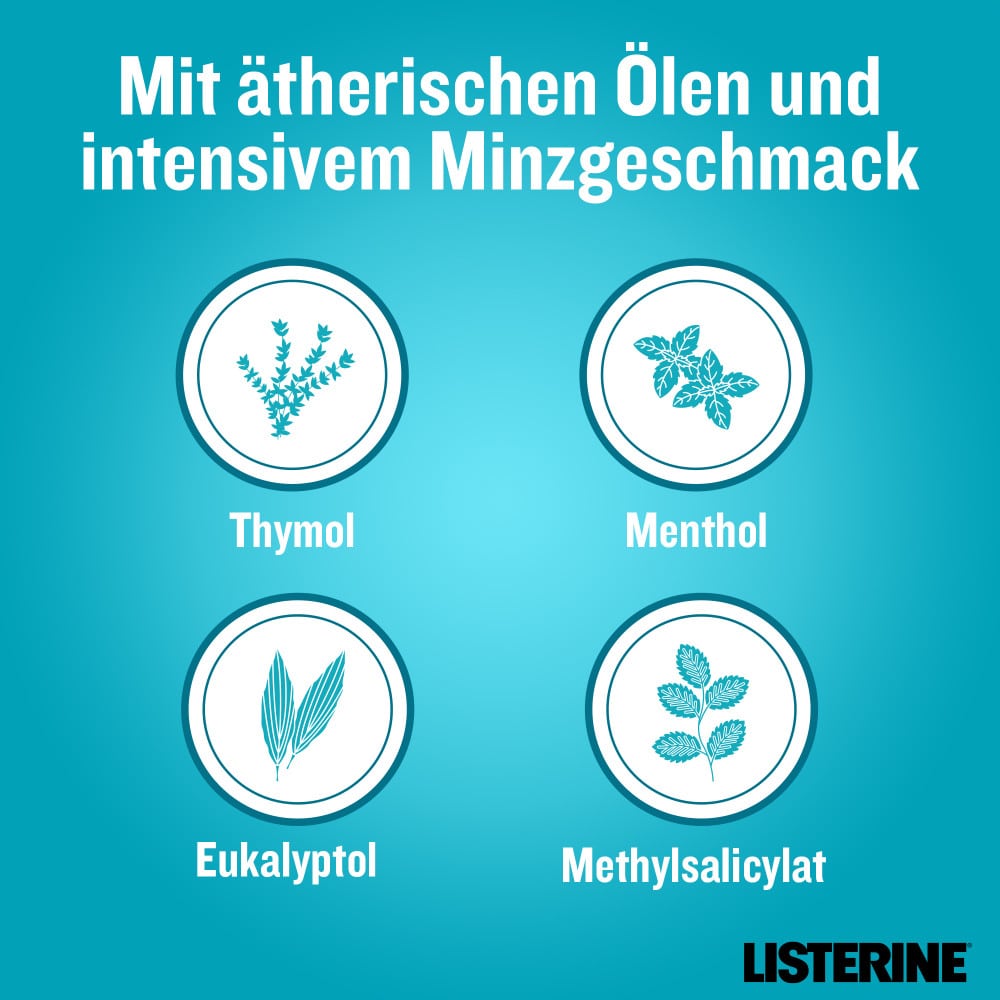 LISTERINE Cool Mint  500 ml Lösung