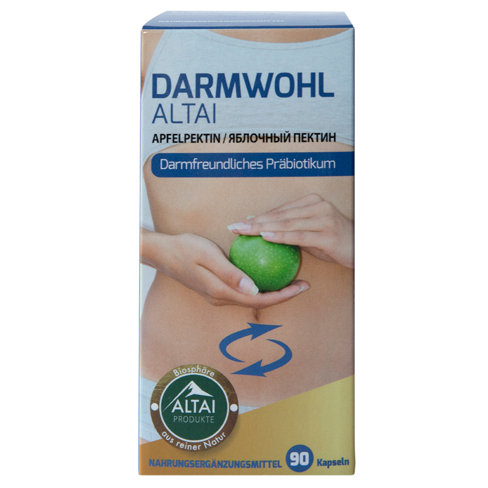 DARMWOHL ALTAI Apfelpektin 90 St Kapseln