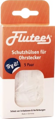 FLUTEES Schutzhülsen für Ohrstecker 5 St