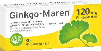 Ginkgo-Maren 120mg 30 St Filmtabletten