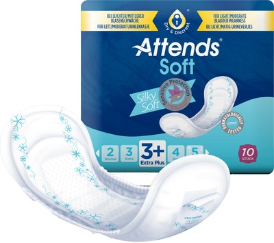 ATTENDS Soft 3+ extra plus 10 St