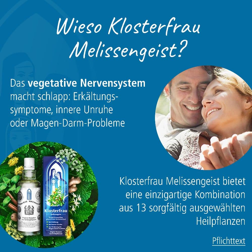 Klosterfrau Melissengeist Konzentrat 155 ml Flüssigkeit