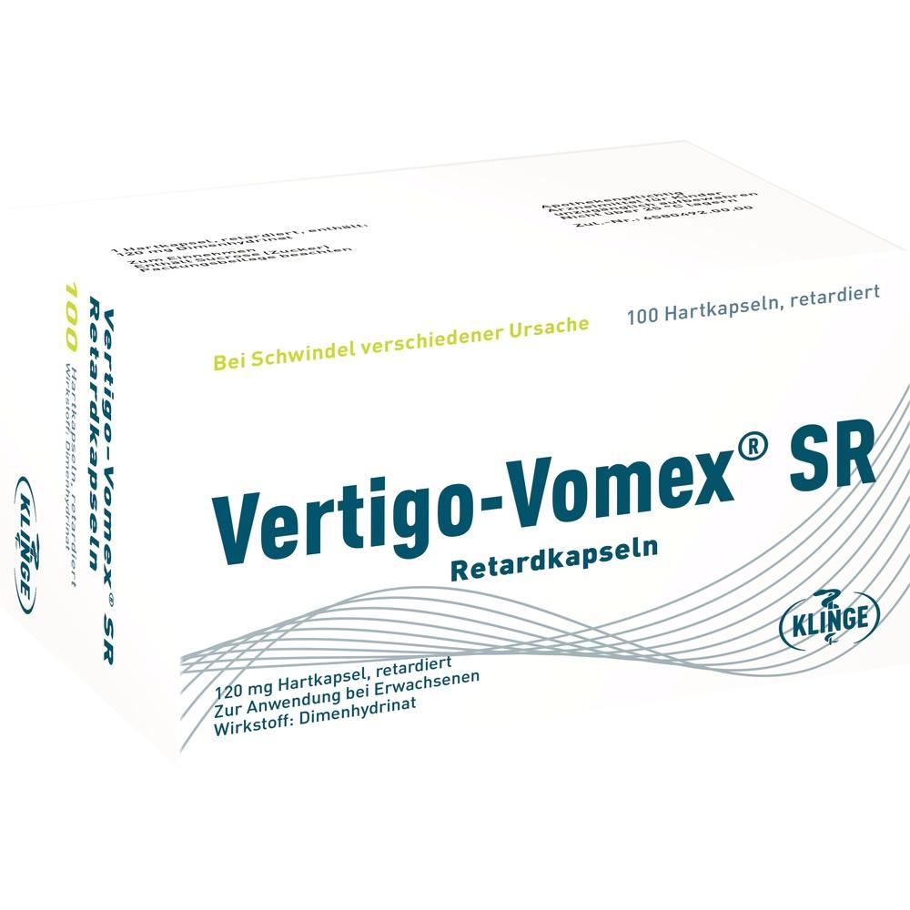 Vertigo-Vomex SR 100 St Retard-Kapseln