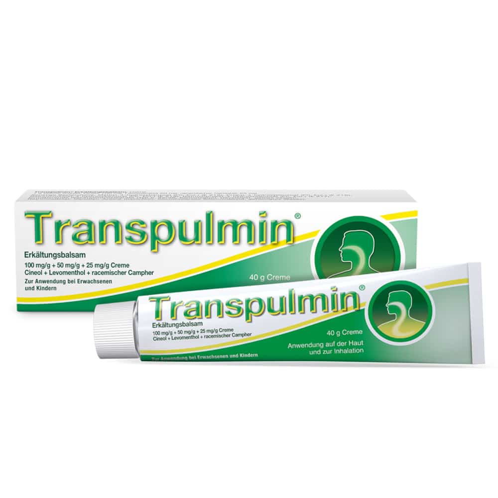 Transpulmin Erkältungsbalsam 40 g Creme