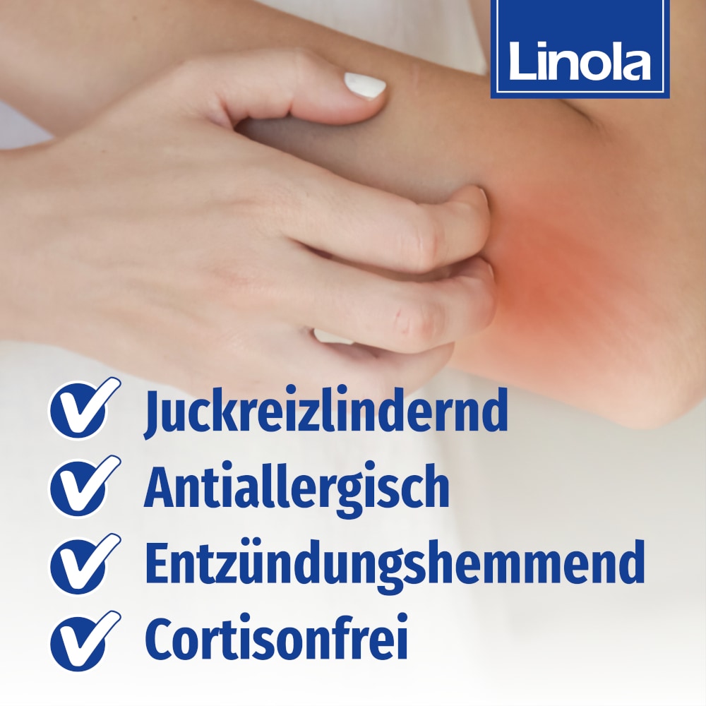 Linola Duo - Cortisonfreie Creme gegen Juckreiz 80 g Creme