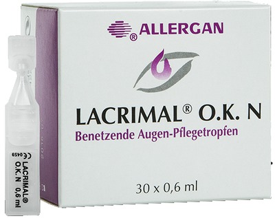 ALLERGAN LACRIMAL O.K. N Augentropfen 30X0.6 ml Augentropfen
