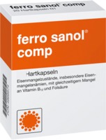 Ferro sanol comp 30mg/0,5mg/2,5?g 50 St Hartkapseln mit magensaftresistent überzogenen Pellets