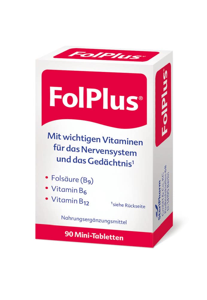 FolPlus B-Vitamine 90 St Filmtabletten