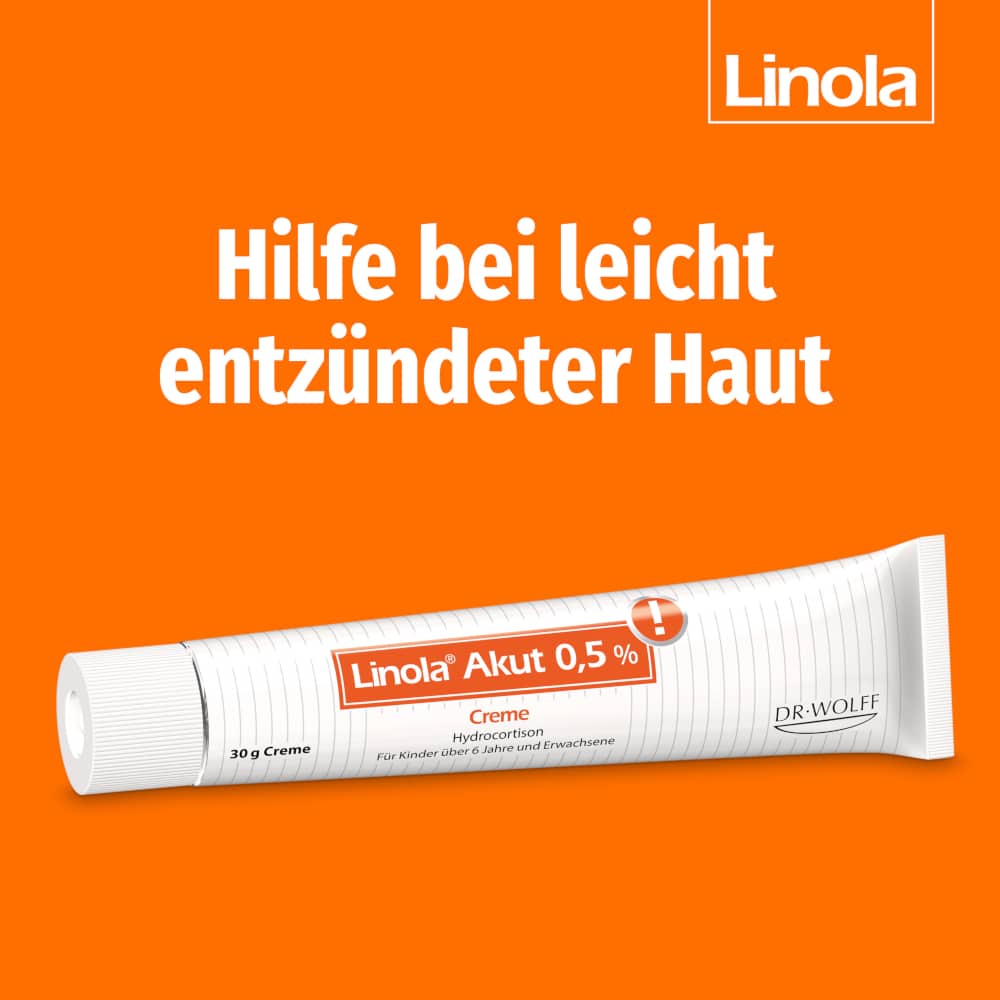 Linola Akut 0,5% - Hydrocortison Creme 30 g Creme