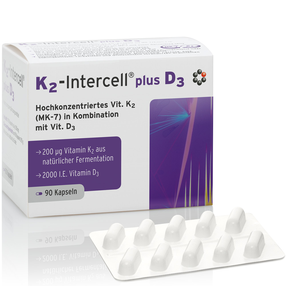 K2-intercell Plus D3 Kapseln  90 St Kapseln