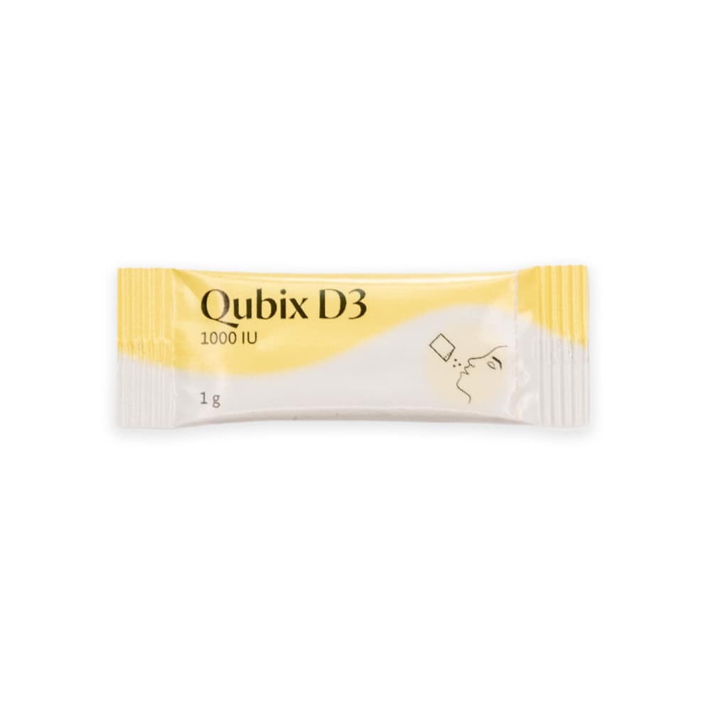 Qubix D3 1000 IU 30 St Pulver
