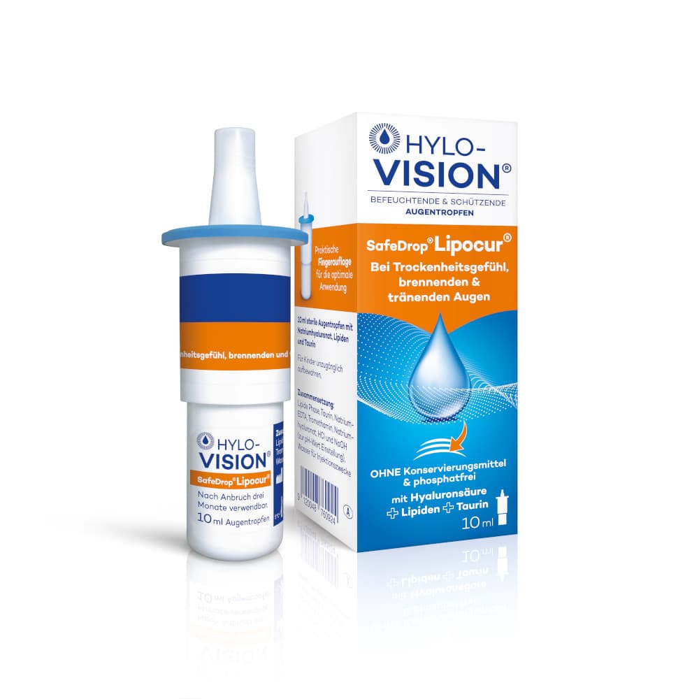 HYLO-VISION SafeDrop Lipocur 10 ml Augentropfen