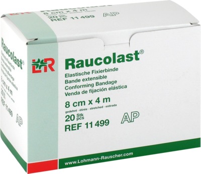 ELAFIX BINDEN Raucolast 8 cm o.Zellglas 20 St Binden