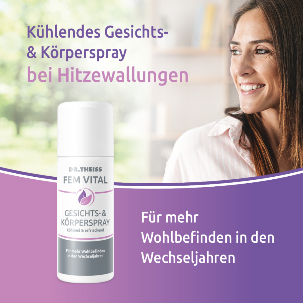 DR. THEISS FEM VITAL GESICHTS- & KÖRPERSPRAY 50 ml Spray