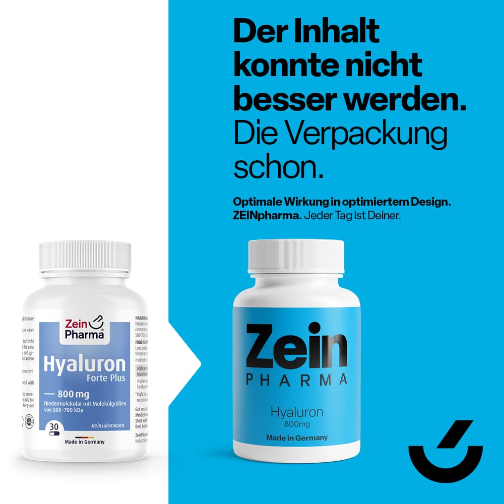 Zein Pharma Hyaluron Forte Plus 800mg 30 St Kapseln