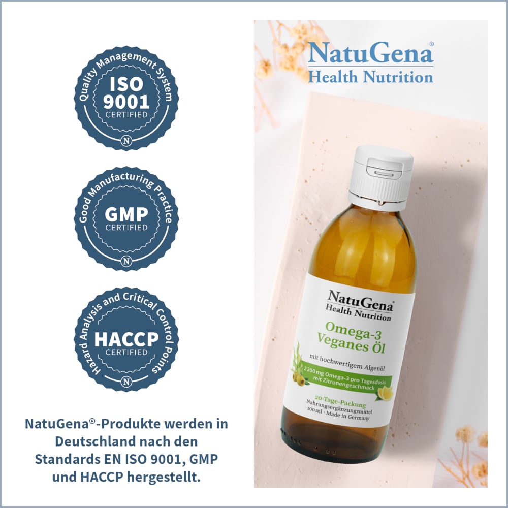 NatuGena Omega-3 Veganes Öl 100 ml Öl