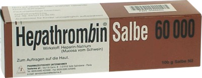 Hepathrombin 60000 100 g Salbe