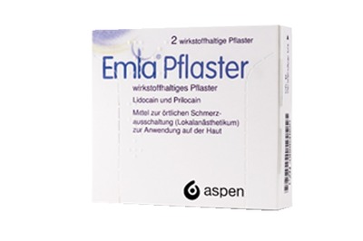 EMLA Pflaster 2X1 St Pflaster