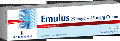 EMULUS 25 mg/g + 25 mg/g 30 g Creme