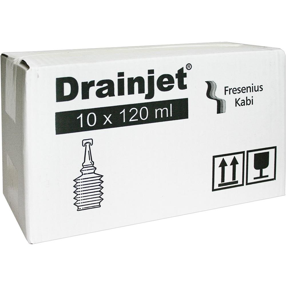 FREKA DRAINJET Kochsalzlösung 0,9% ISO 10X120 ml Lösung