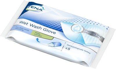 TENA PROskin Wet Wash Gloves 8 St