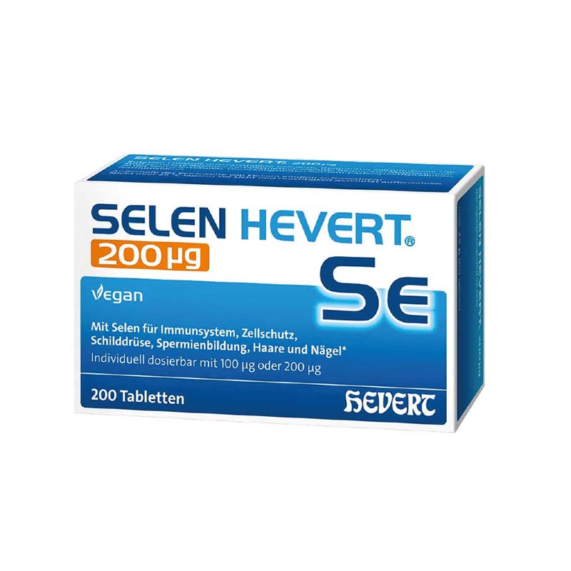 SELEN HEVRT 200 µg 200 St Tabletten