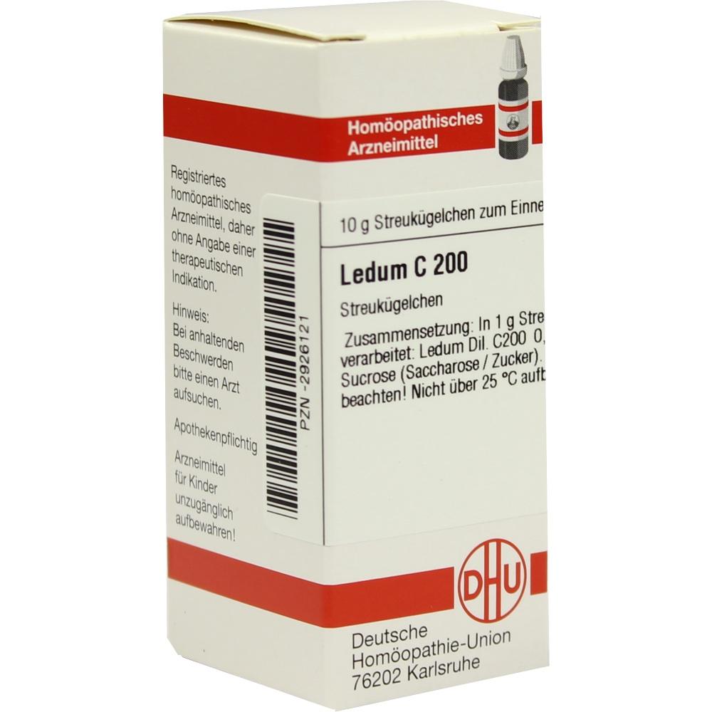 LEDUM C 200 Globuli 10 g Globuli