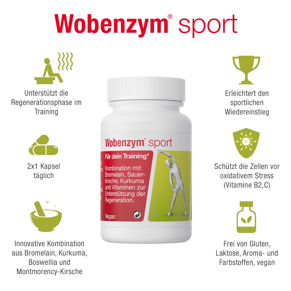 Wobenzym sport 90 St Kapseln