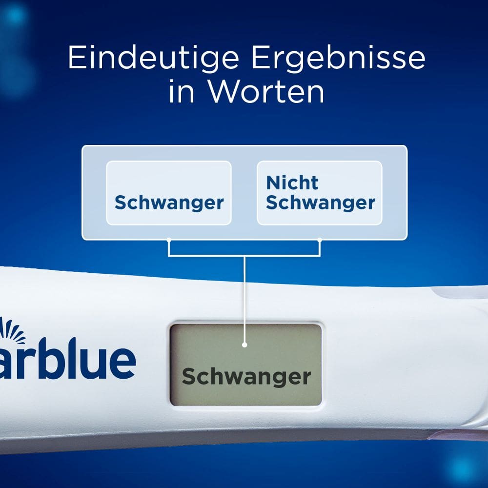 Clearblue Schwangerschaftstest ULTRA FRÜHTEST DIGITAL 2er 2 St Test