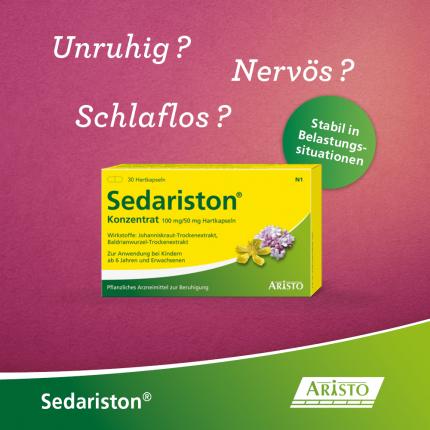 Sedariston Konzentrat Hartkapseln Doppelpack 2X100 St Hartkapseln