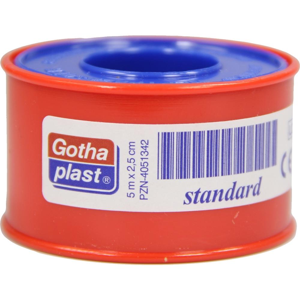 GOTHAPLAST Heftpflaster standard 2,5 cm x 5 m 1 St Pflaster