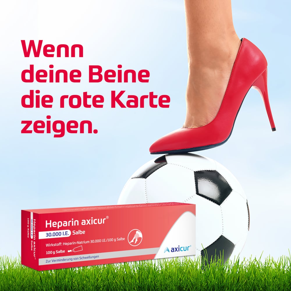 Heparin axicur 30.000 I.E. Salbe  100 g Salbe