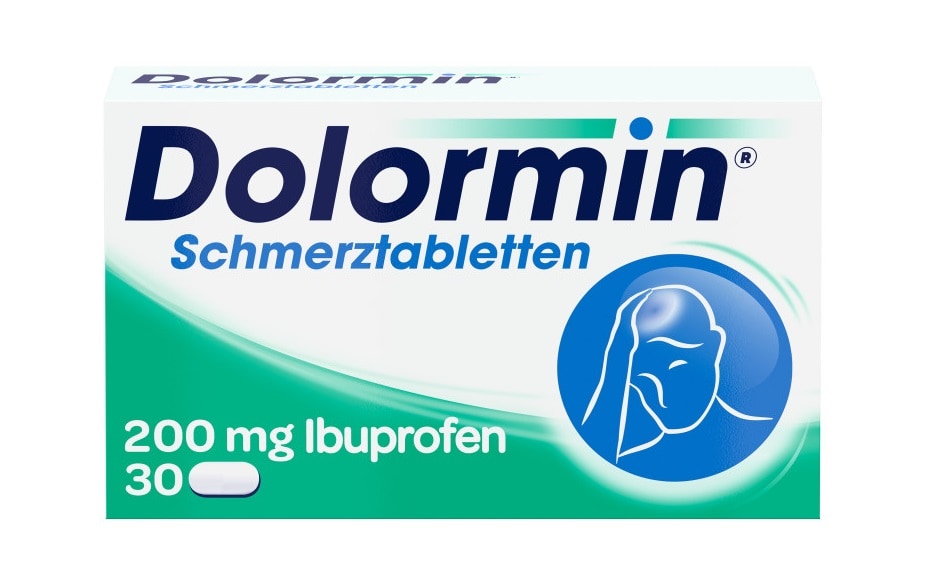 Dolormin Schmerztabletten mit Ibuprofen bei Kopfschmerzen