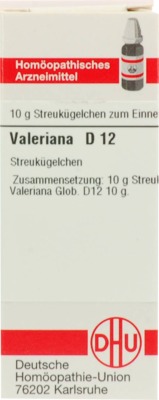 VALERIANA D 12 Globuli 10 g Globuli