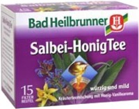 BAD HEILBRUNNER Tee Salbei Honig Filterbeutel 15X1.8 g Filterbeutel